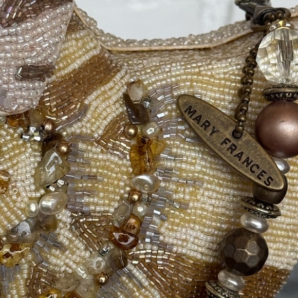Mary Frances Beaded & Pearls Shell-Shaped Clutch - Picture 5 of 9